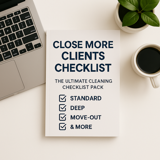 *FOR CLEANERS* The Ultimate Cleaning Checklist Pack (Standard, Deep, Move-Out & More)
